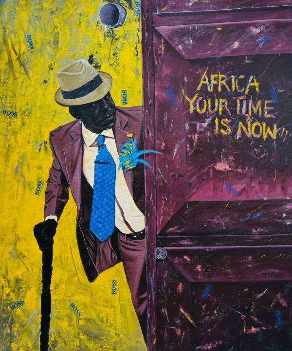 Boris Anje Tabufor | Africa your time is now, 2024