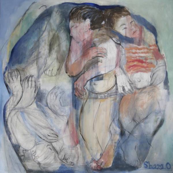 Shaza Omran | zonder titel, olie op canvas
