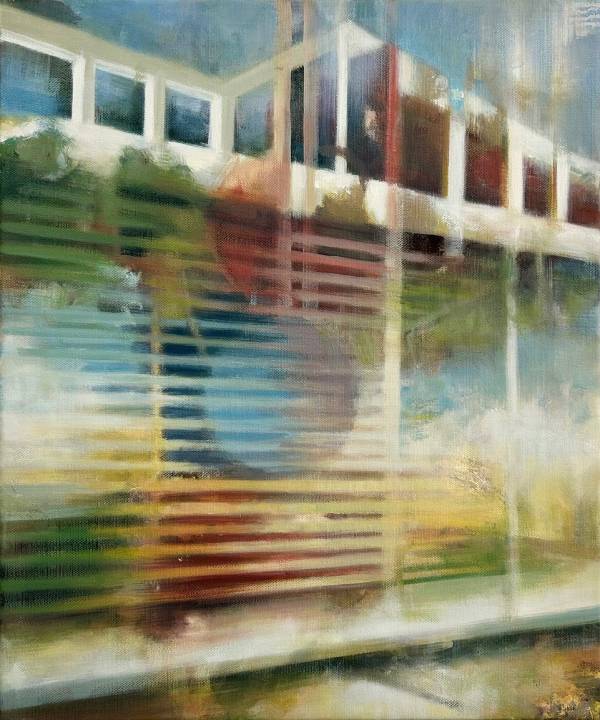 Henk van den Bosch | blinds 2, 2023, 60x50 cm
