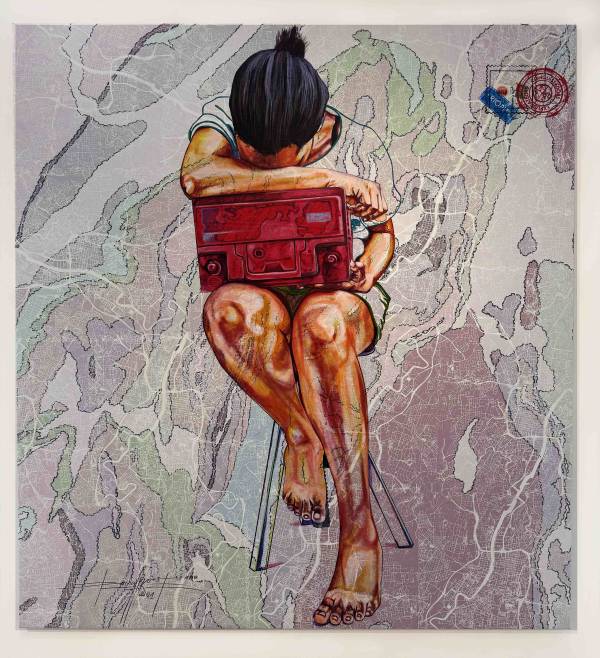 Jean David Nkot | Les pommes # discorde, 2021