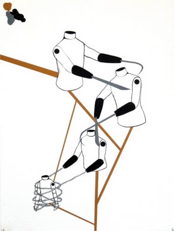 Otobong Nkanga | Pointe Noire Fragments | La Pyramide, 2009