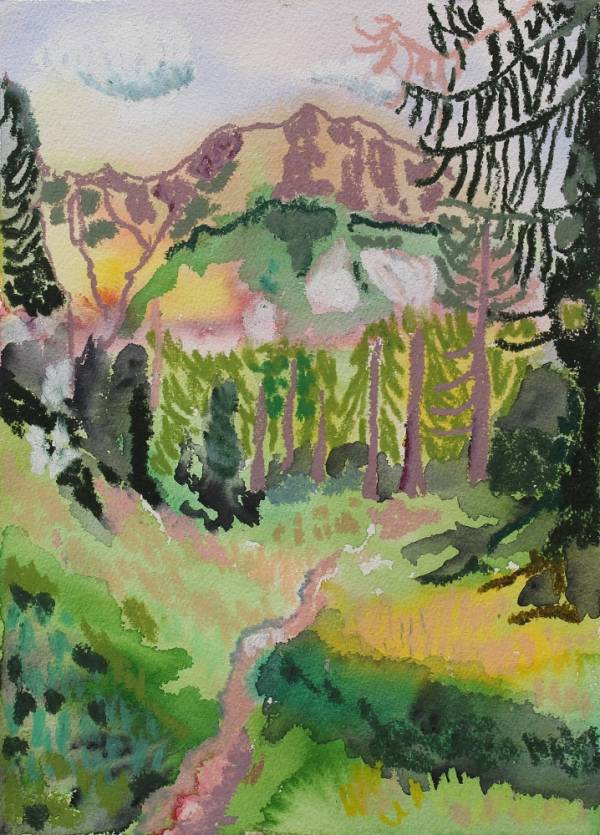 Jessica Skowroneck | flirting with pinus cembra, thhe trail begins, 2023