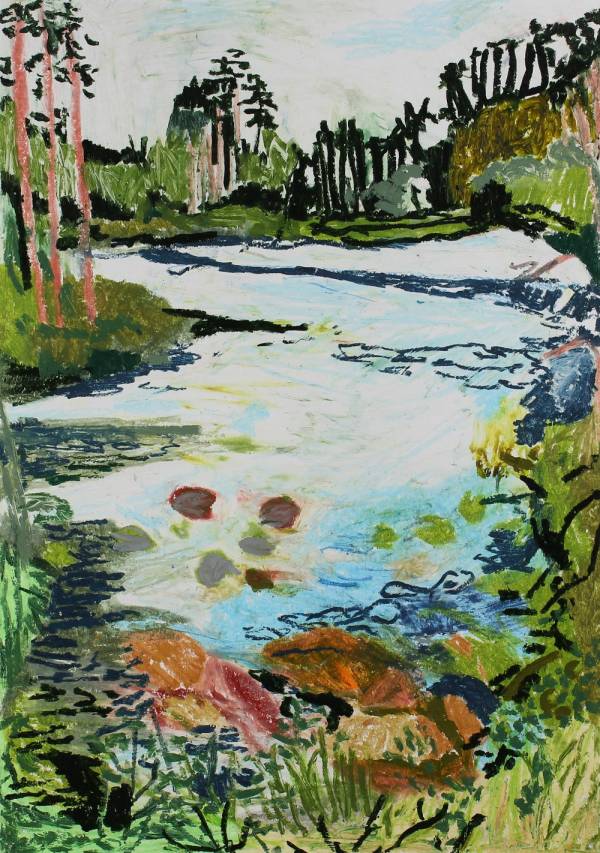 Jessica Skowroneck | only the water knows were the fish are, 2012
