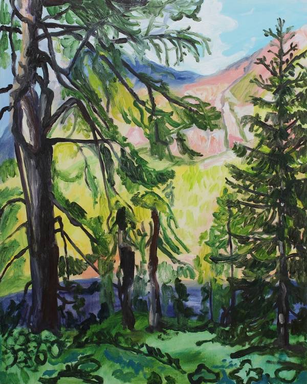 Jessica Skowroneck | perhaps all life is coming from the mountain, 2023